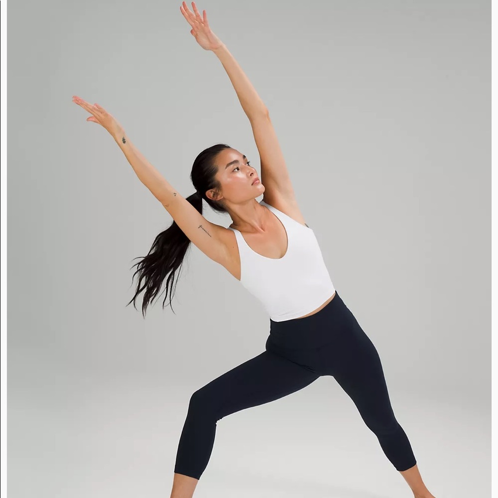 Lulu lemon align tank top in white